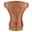 Picture of Unfinished Leg Carved Acanthus (LEG-2)