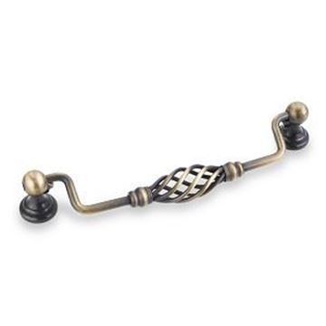 Picture of 7-3/16 cc Twisted Iron Cabinet Pull