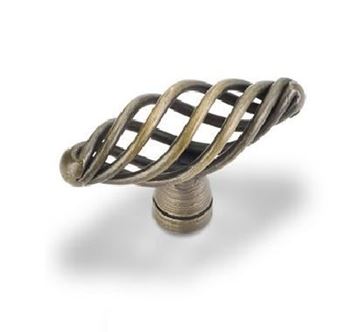 Picture of 2" Twisted Iron Cabinet Knob