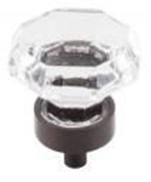 Picture of Clear Octagon Crystal Knob (TK128ORB)