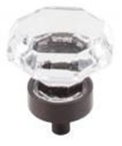 Picture of Clear Octagon Crystal Knob (TK128ORB)