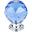 Picture of Blue Crystal Knob (TK124PC)