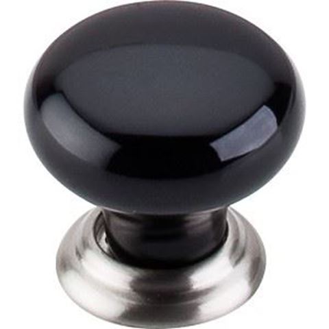 Picture of 1 3/8" Black Large Knob