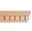 Picture of 2 1/4" W x 3/4"  Crown Moulding 