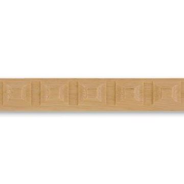 Picture of 11/16" W x 1/4" THK Architectural carved Moulding