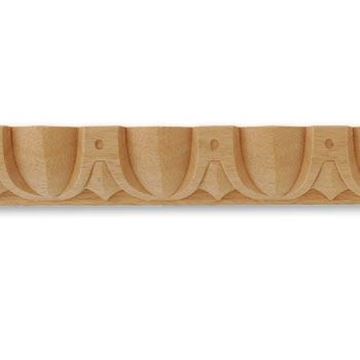 Picture of 1 1/4" W x 3/4" THK Carved Moulding