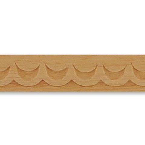Picture of 1/2" W x 5/16" THK Architectural Carved Wood Moulding