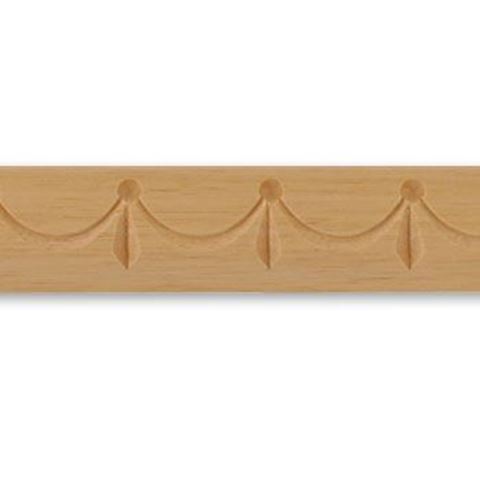Picture of 1 3/16" W x 1/4" THK Wood Moulding 