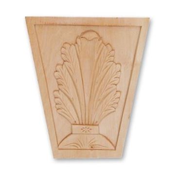 Picture of 3-1/2" X 4" Handcarved Applique Onlay 