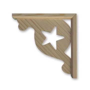 Picture of STAR-Handcarved Bracket 