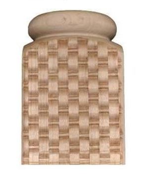 Picture of Alt Reed Embossed  Capped Base Block (1551C)
