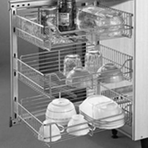 Picture of Side Mounted Pull-out Organizer (FA 120-B)
