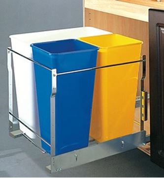 Picture of Waste unit double pull-out (L LARGE FJ160)