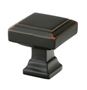 Picture of 1 5/8" Geometric Square Knob