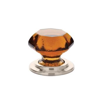 Picture of 1 3/4" Old Town Amber Wardrobe Knob