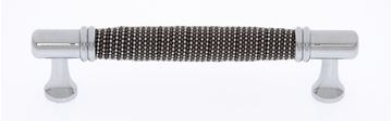 Picture of Black and Chrome Beaded Pull (60313 PC)