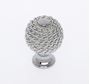 Picture of 1" Chrome Chain Maille Knob 