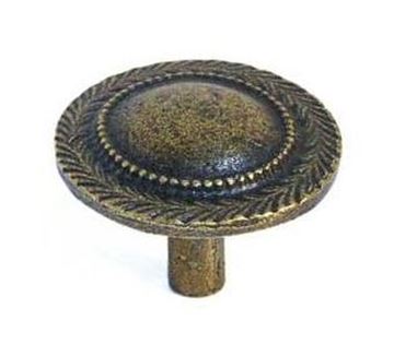Picture of 1-3/4" Button Crosshatch Rim Dome Knob