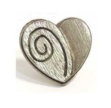 Picture of 1-1/2" Expression Heart Knob 