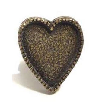 Picture of 1" This &amp; That Heart Knob 