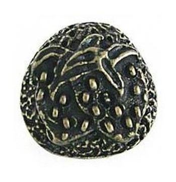 Picture of 1-1/2" Bounty Two Strawberries on Stucco Knob 
