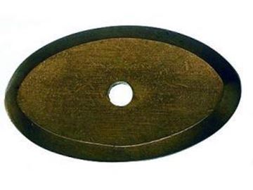 Picture of 1 3/4" Oval Aspen Back Plate 