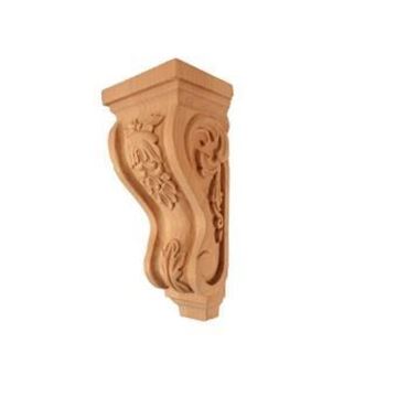Picture of Unfinished Small Acanthus Corbel Maple (CORBEL-A-12-MP)