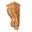 Picture of Unfinished Small Acanthus Corbel Cherry (CORBEL-A-13-CH)