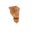 Picture of Unfinished Small Deco Corbel Cherry (CORBEL-G-4-CH)