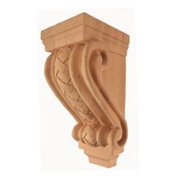 Picture of Weave Basket Corbel Cherry (CORBEL-BW-1-CH)