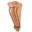 Picture of Unfinished Large Traditional Corbel Maple (CORBEL-T-3-MP)