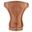 Picture of Unfinished Leg Carved Acanthus Maple (LEG-2-MP)