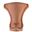 Picture of Unfinished Leg Carved Leg Maple (LEG-1-MP)