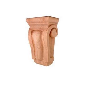 Picture of Unfinished Mini Traditional Corbel Cherry (CORBEL-T-5-CH)