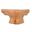 Picture of Unfinished Rounded Pedestal Foot Corner Rubberwood (PED-CR-RW)