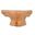 Picture of Unfinished Rounded Pedestal Foot Corner Cherry (PED-CR-CH)