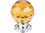 Picture of 1 1/8" Amber Crystal Knob