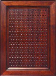 Picture of Basketweave Embossed Panels Red Oak (EP3W22543OUF1)