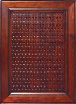 Picture of Basketweave Embossed Panels Red Oak (EP3W22543OUF1)