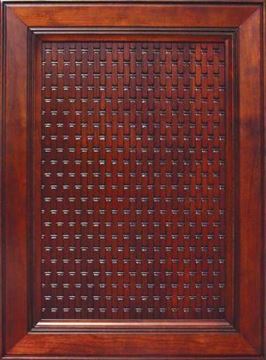 Picture of Basketweave Embossed Panels Cherry (EP3W22543CUF1)