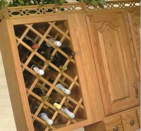 Picture of Deluxe Wine Racks Hickory (L3320HUF9)