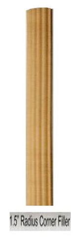 Picture of Radius Corner Filler Red Oak (MA283148OUF2)