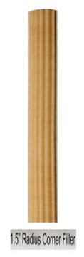 Picture of Radius Corner Filler Maple (MA283148MUF2)