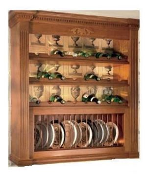 Picture of Wine Bottle Rack Cherry (S9200CUF1)