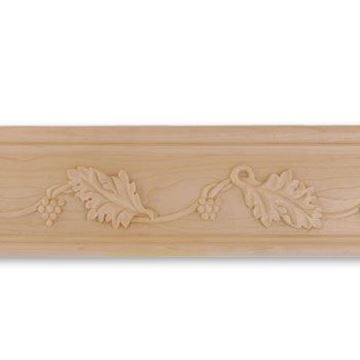 Picture of Grape Craved Moulding Whitewood (966BWW)
