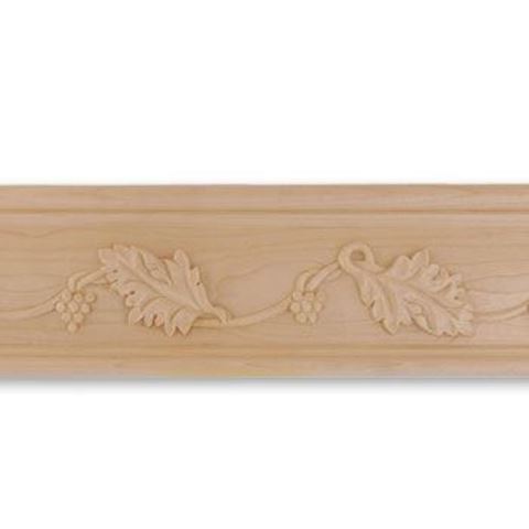 Picture of Grape Craved Moulding Whitewood (966BWW)