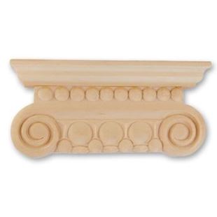 Picture of Handcarved Capital Applique Red Oak (336AO)