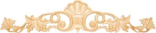 Picture of Handcarved Applique Onlay Whitewood (1779WW)