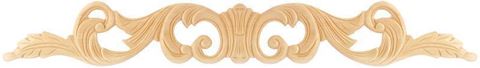 Picture of Handcarved Applique Onlay Whitewood (385WW)
