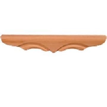 Picture of Unfinished Pedestal Foot Middle Rubberwood (PED-M-RW)